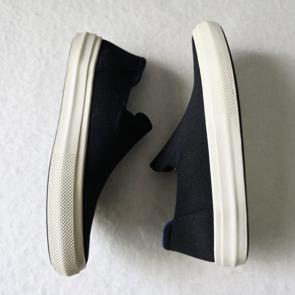 Rothy's Women's Black Slip-On Sneakers | Lightweight Casual Size 8 - Picture 6 of 9